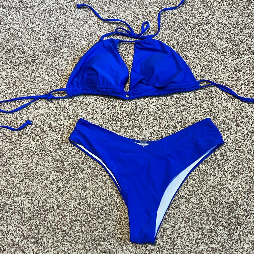 Cobalt Blue Bikini